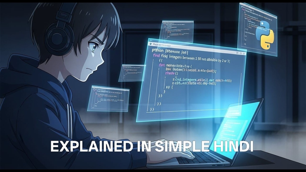 PythonProgram to print all integers that aren’t divisible by either 2 or 3 and lies between 1 and 50