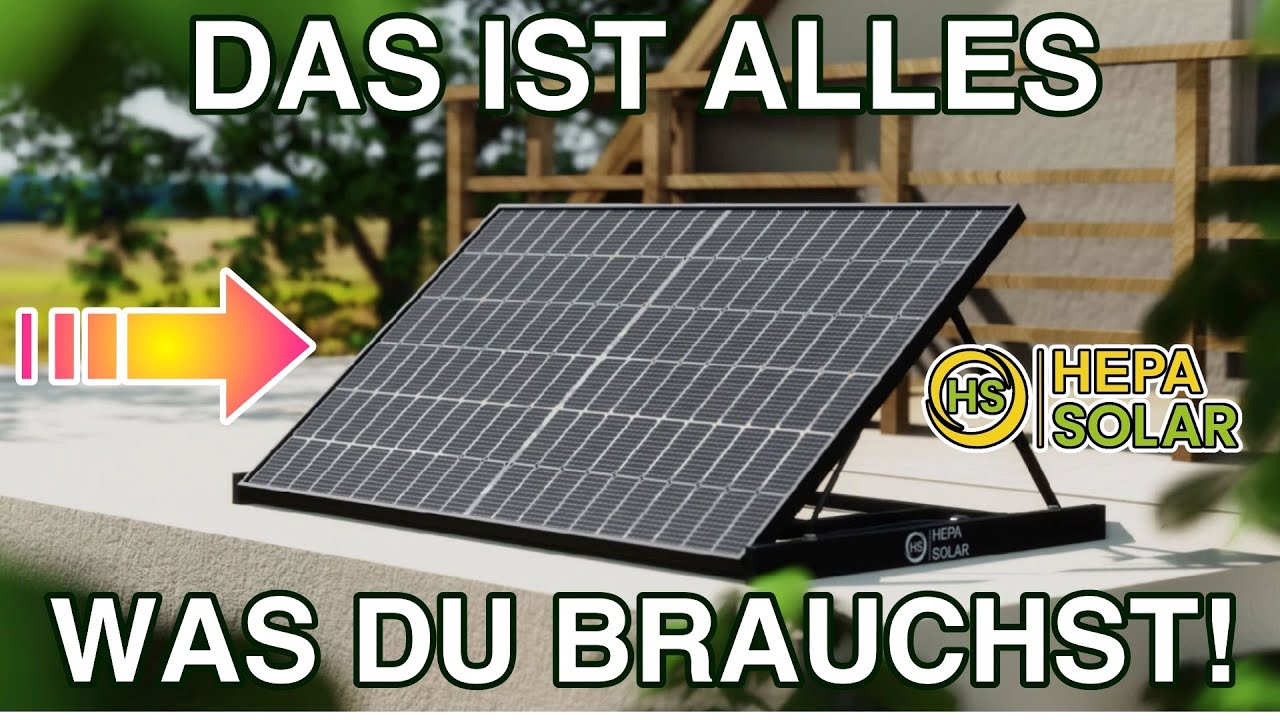 Solar #46 HEPA Solar Pro 400 Komplettkraftwerk #balkonkraftwerk