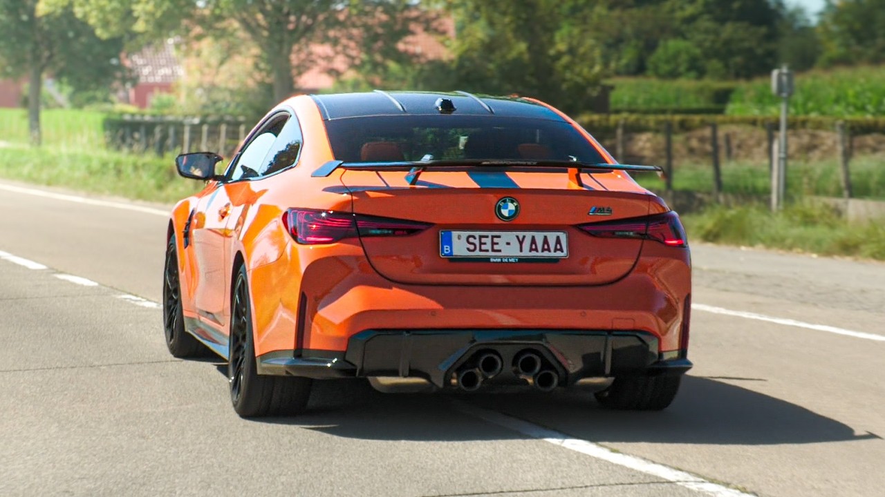 Supercars Accelerating LOUD! 8C, M4 CSL, Kline 992 GT3RS, Vantage F1 Edition, 812, 488 Spider, M8!