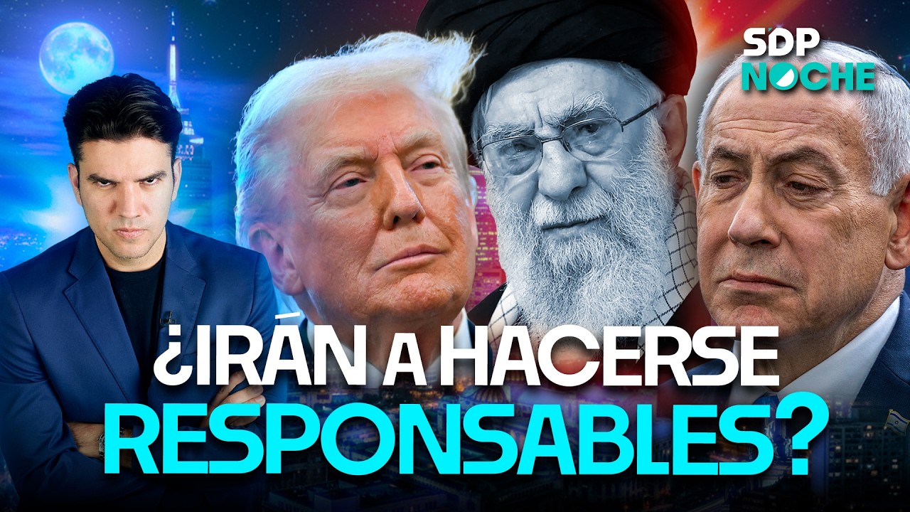 E.E.U.U. ATACA Irán; muere AYATOLA y los fanáticos lo niegan todo | PONCHO GUTIÉRREZ en SDPnoche 🌙