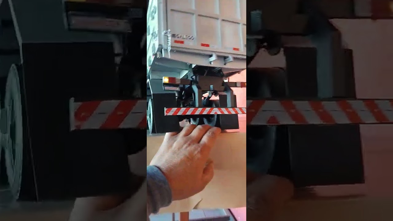 Mercedes 1620 carroceria agrícola em miniatura escala 1/14 em madeira mdf 
