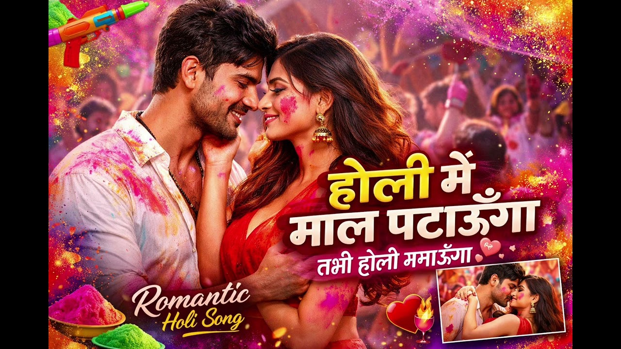 होली में माल पटाऊँगा तभी होली मनाऊँगा | Romantic Holi Song 2026 | Love Hot Dance Song