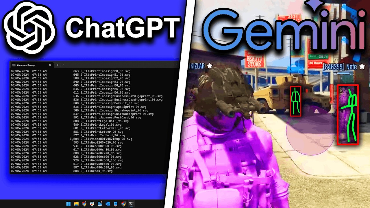 ChatGPT против Gemini создают античит с нуля.