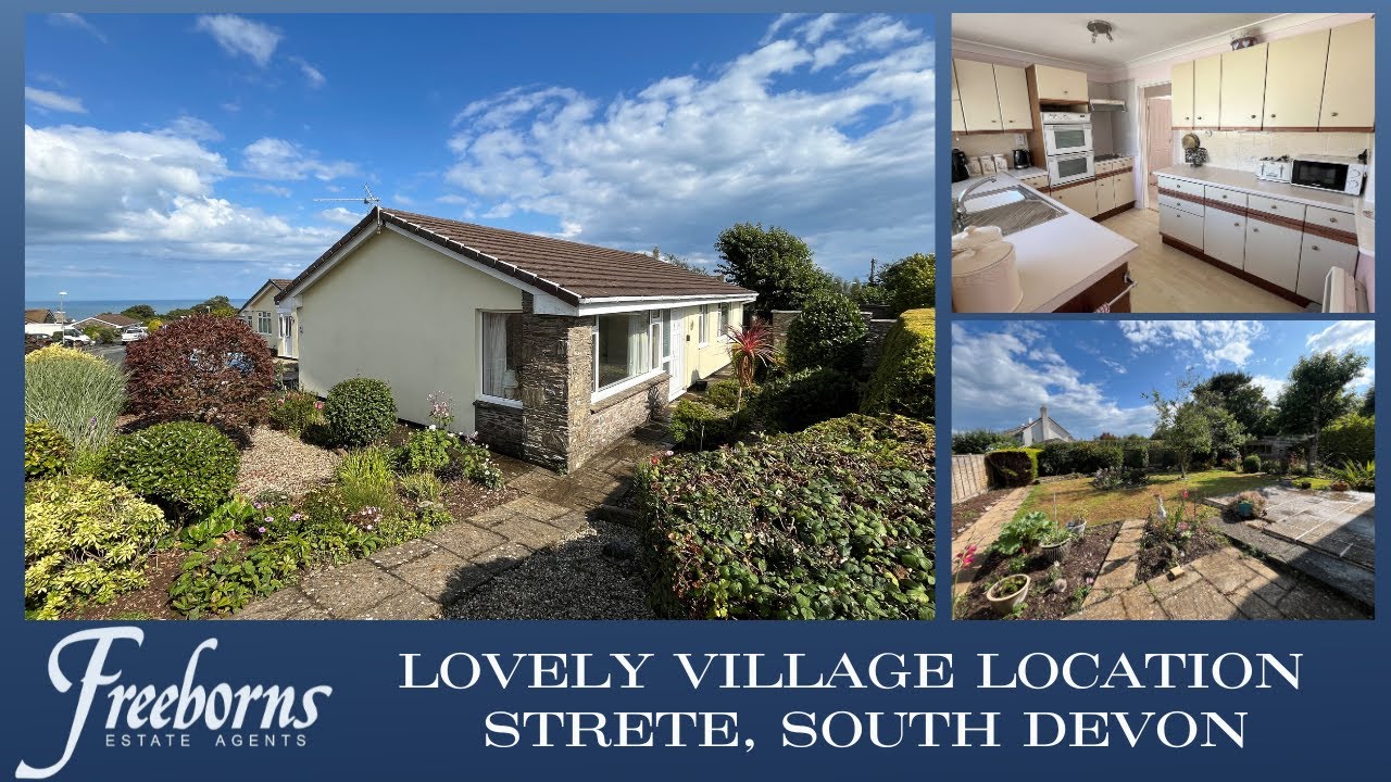 Take The Tour Of This Spacious Corner Plot Bungalow With Lovely Secluded Gardens - South Hams
