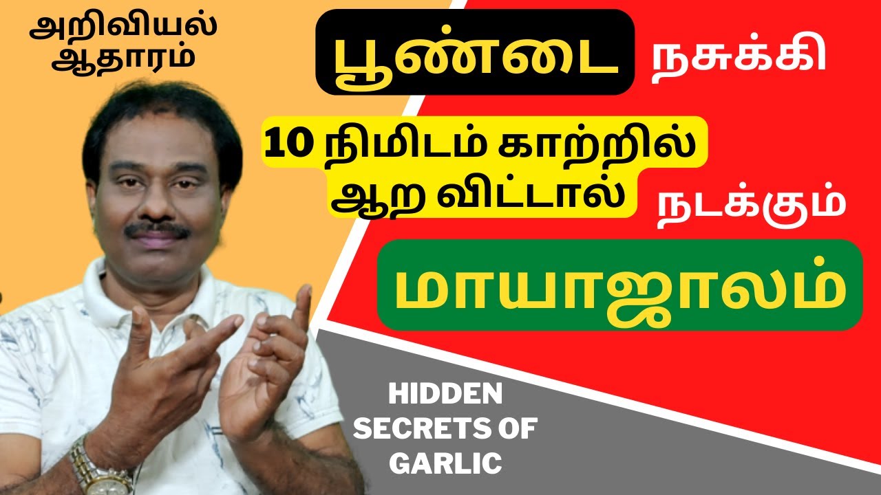 தெரிந்த பூண்டு தெரியாத ரகசியம் / Hidden Secret of Garlic Medicinal Benefits / Bachelor Recipes