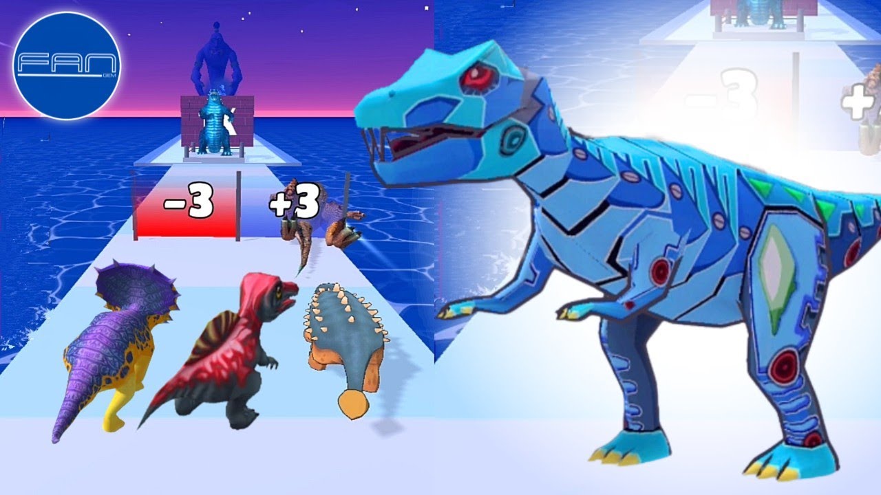 Jurassic Dino Run - Dinosaur Eggs Evolve