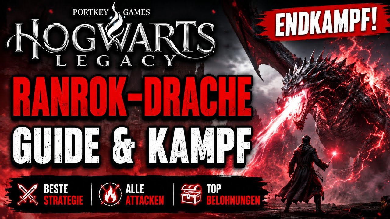 Hogwarts Legacy - Ranrok Drache Guide auf Deutsch | Endkampf der Hauptstory | Das letzte Behältnis