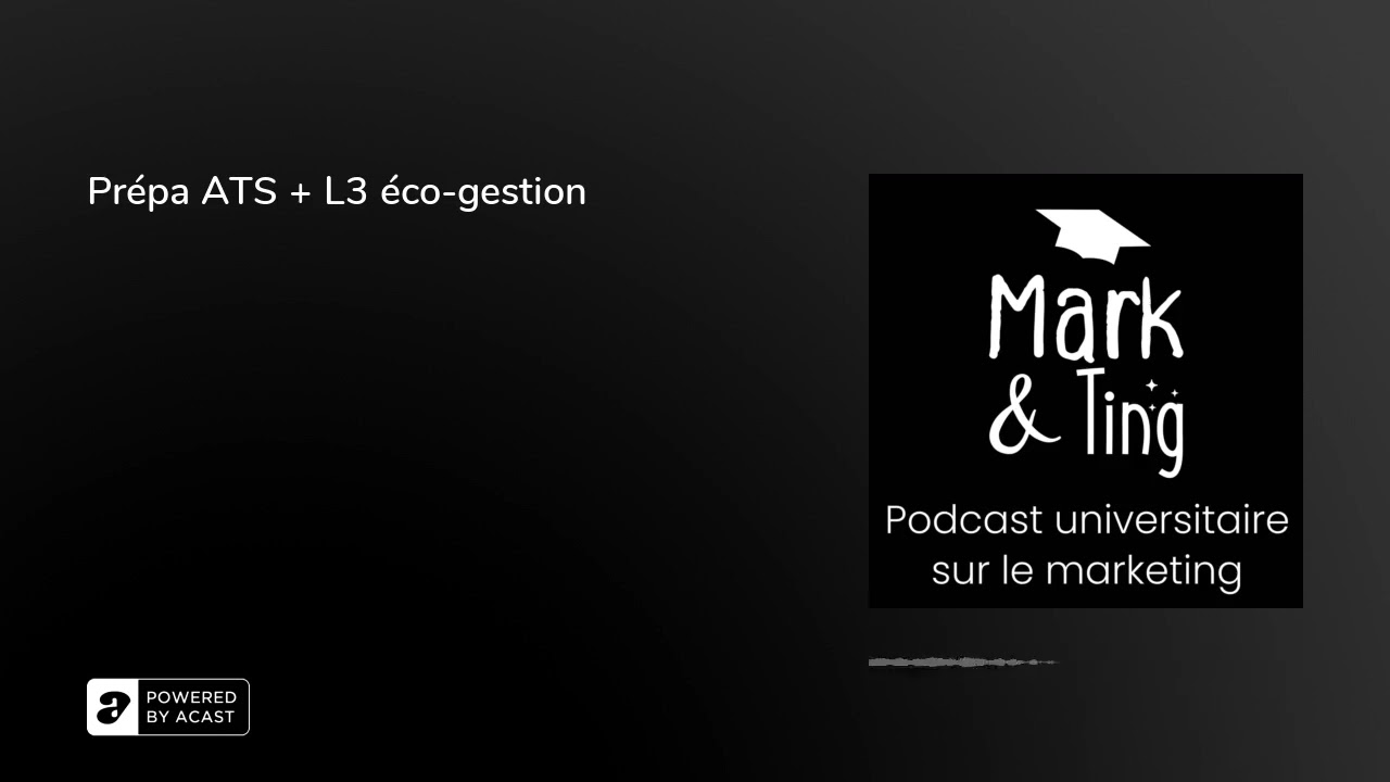 Prépa ATS + L3 éco-gestion