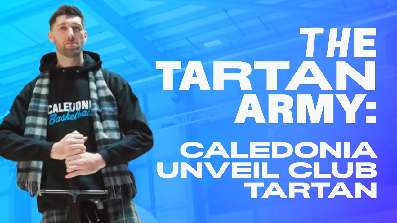 THE TARTAN ARMY: Caledonia Gladiators unveil club's own tartan