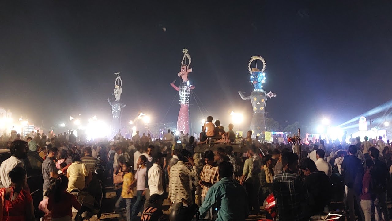 Rawan Dahan 2025 || Dussehra Mela 2025 Aligarh Numaish Ground 