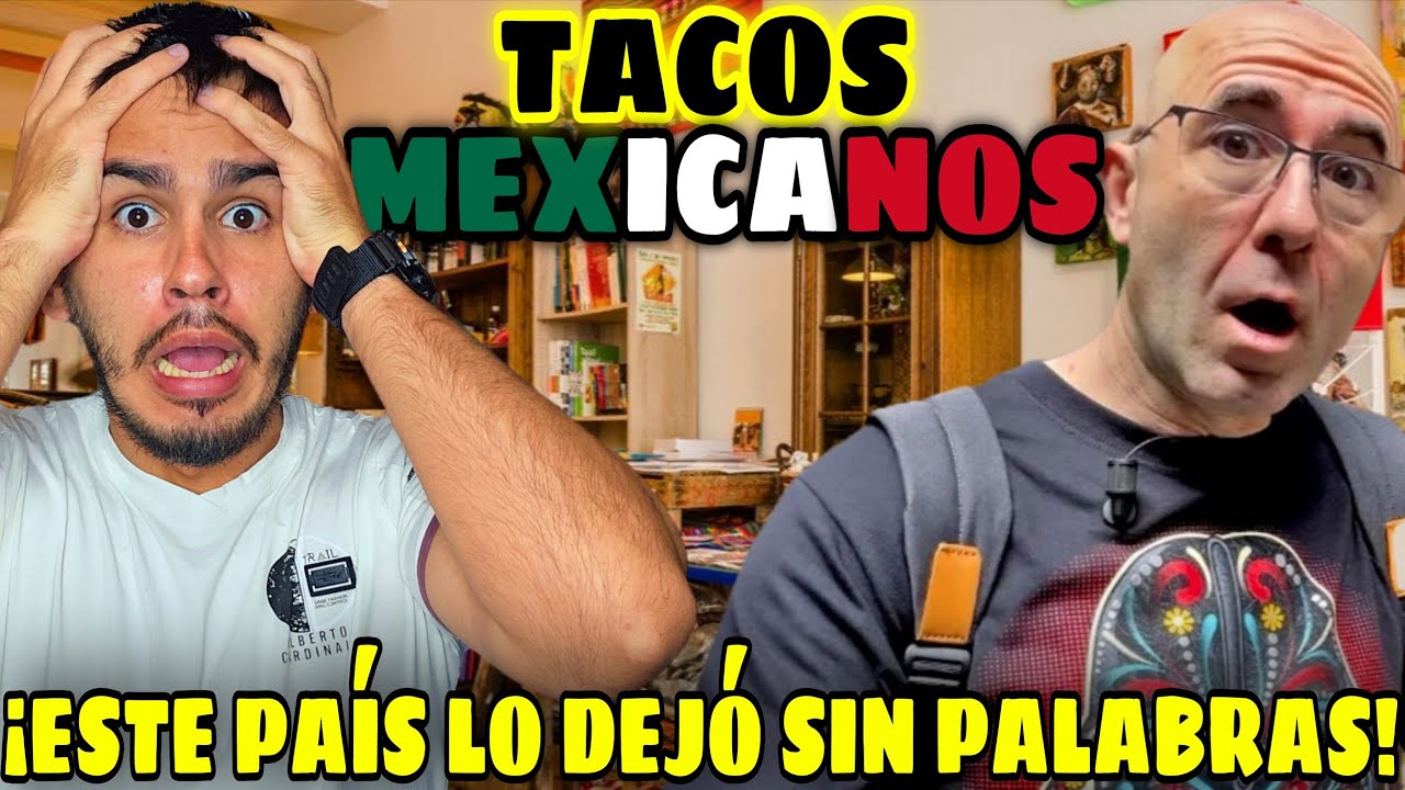 ESPAÑOL🇪🇦 VISITA *por 1ra vez* el PAÍS de MÉXICO🇲🇽 y ENLOQUECE con la GASTRONOMÍA🌮 de CDMX🏙