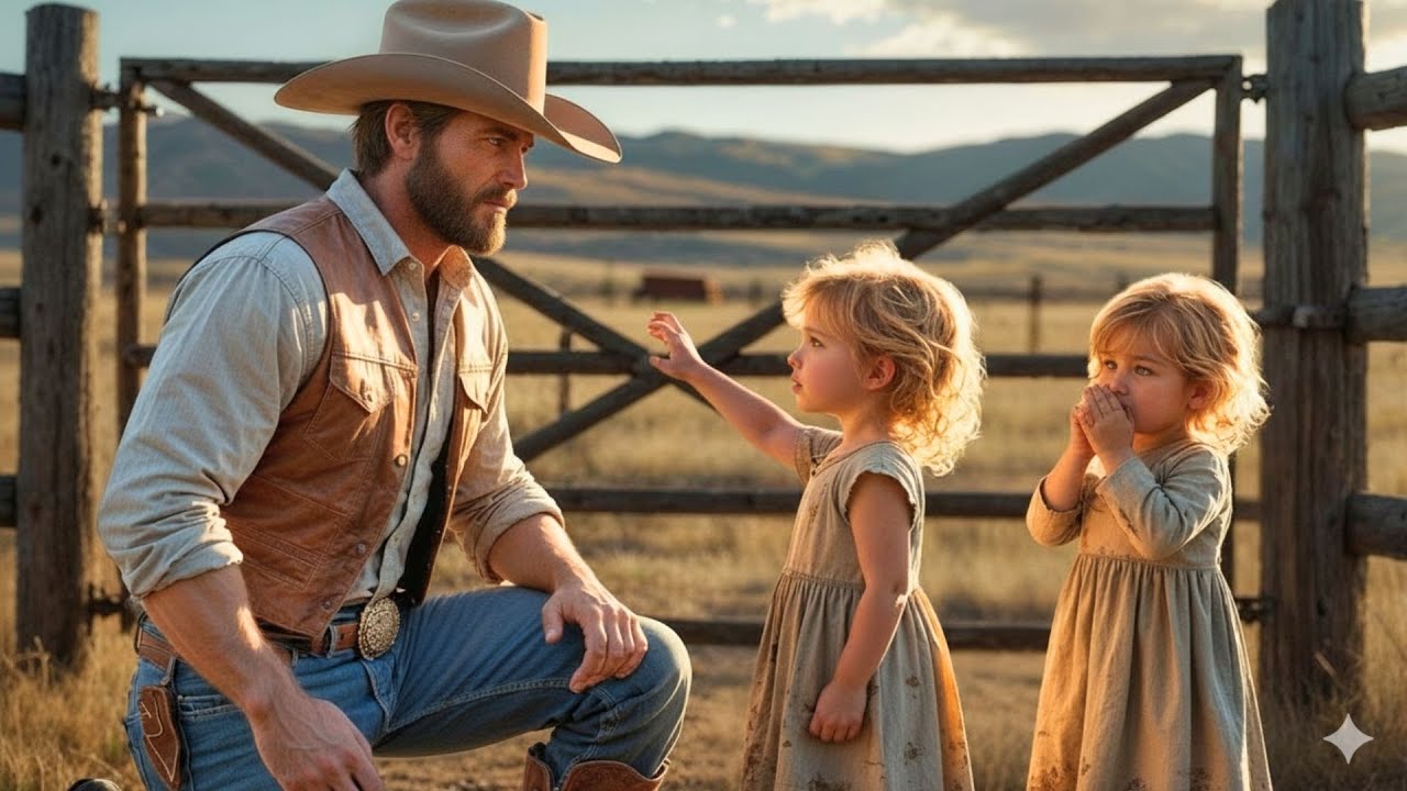 Il croyait sa femme morte depuis des années—jusqu’à ce que deux fillettes appellent le cowboy “papa”