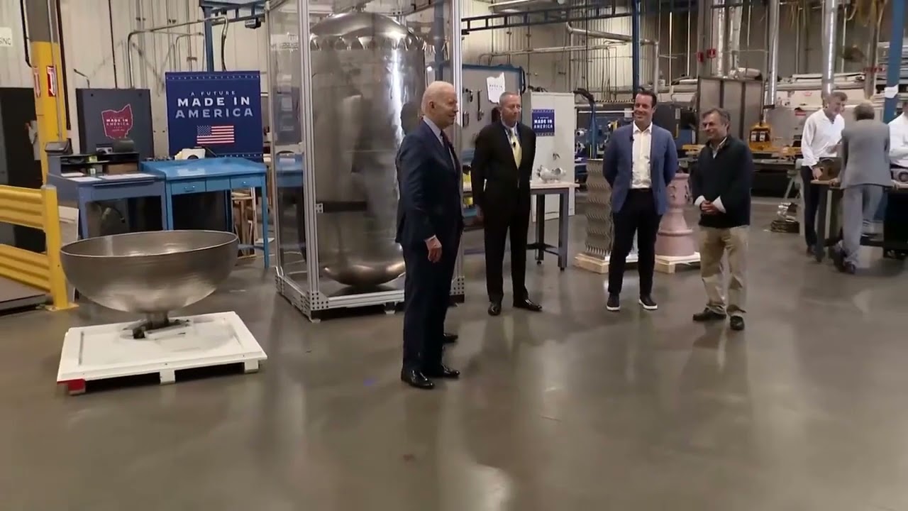 Joe Biden Gets Lost And Confused After Touring Ohio Factory: 