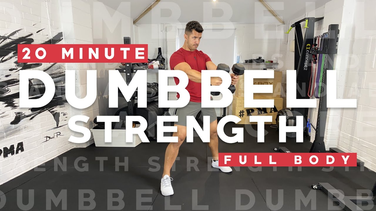 20-минутная силовая тренировка с гантелями на все тело || PMA FITNESS |