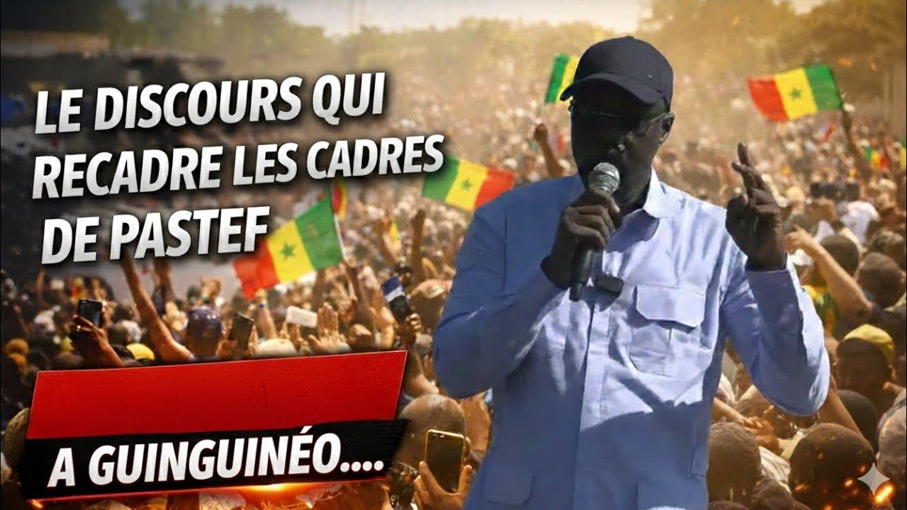 DERNIÈRE ÉTAPE DE LA TOURNÉE : OUSMANE SONKO ACCUEILLI EN HÉROS — UN DISCOURS DE RASSEMBLEMENT 