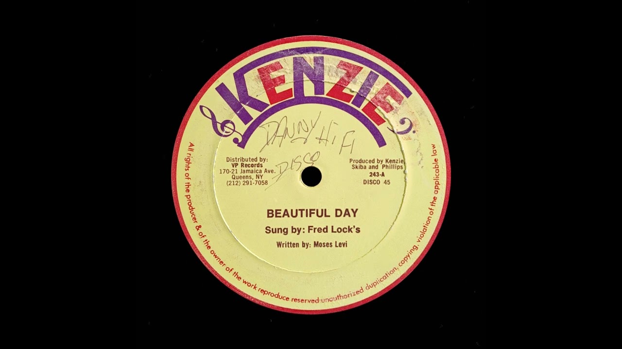 Fred Locks - Beautiful Day (Kenzie 12 inch, 198X)