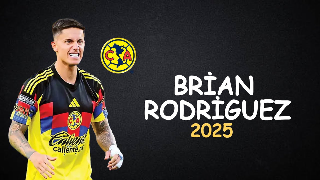 Brian Rodriguez | Skills | Club America | 2025