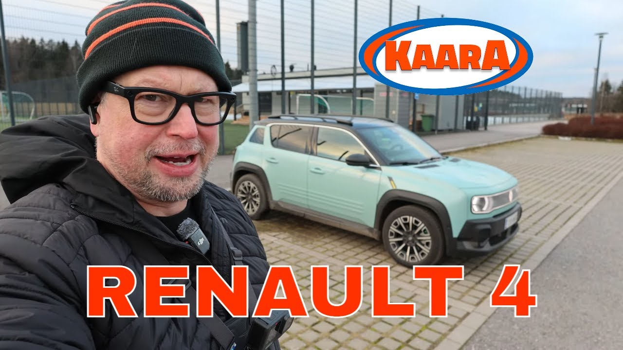 Onko t&auml;m&auml; paras retro-s&auml;hk&ouml;auto? Koeajossa Renault 4 E-Tech