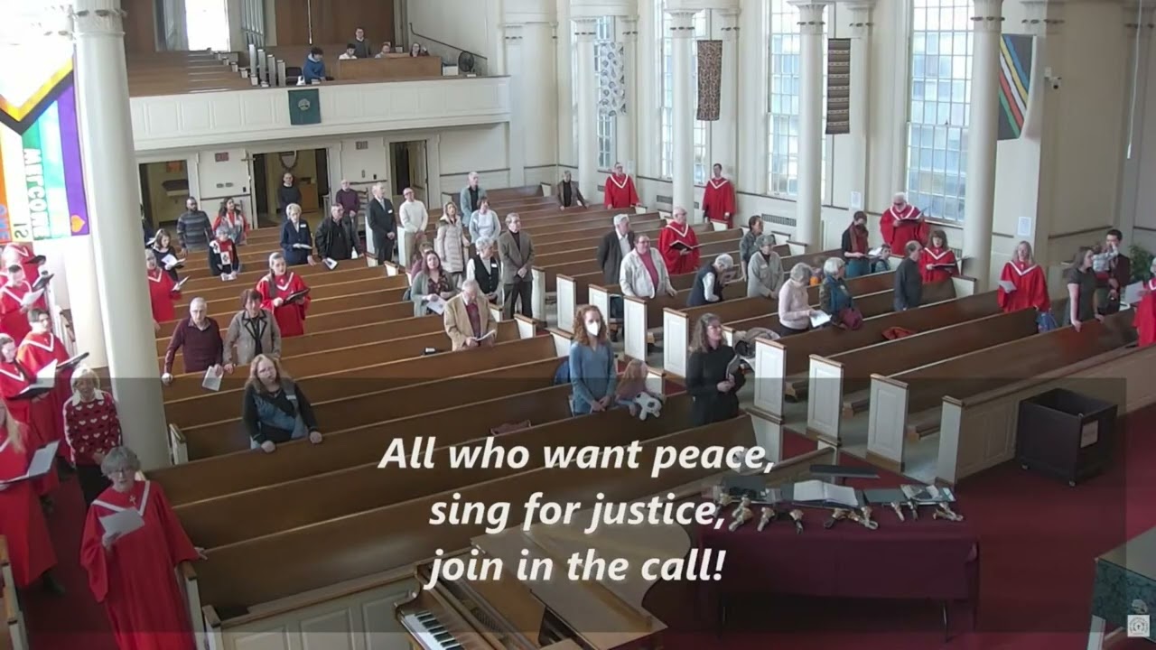 Sing for Justice - First Presbyterian Church, Lansing MI Worship Service