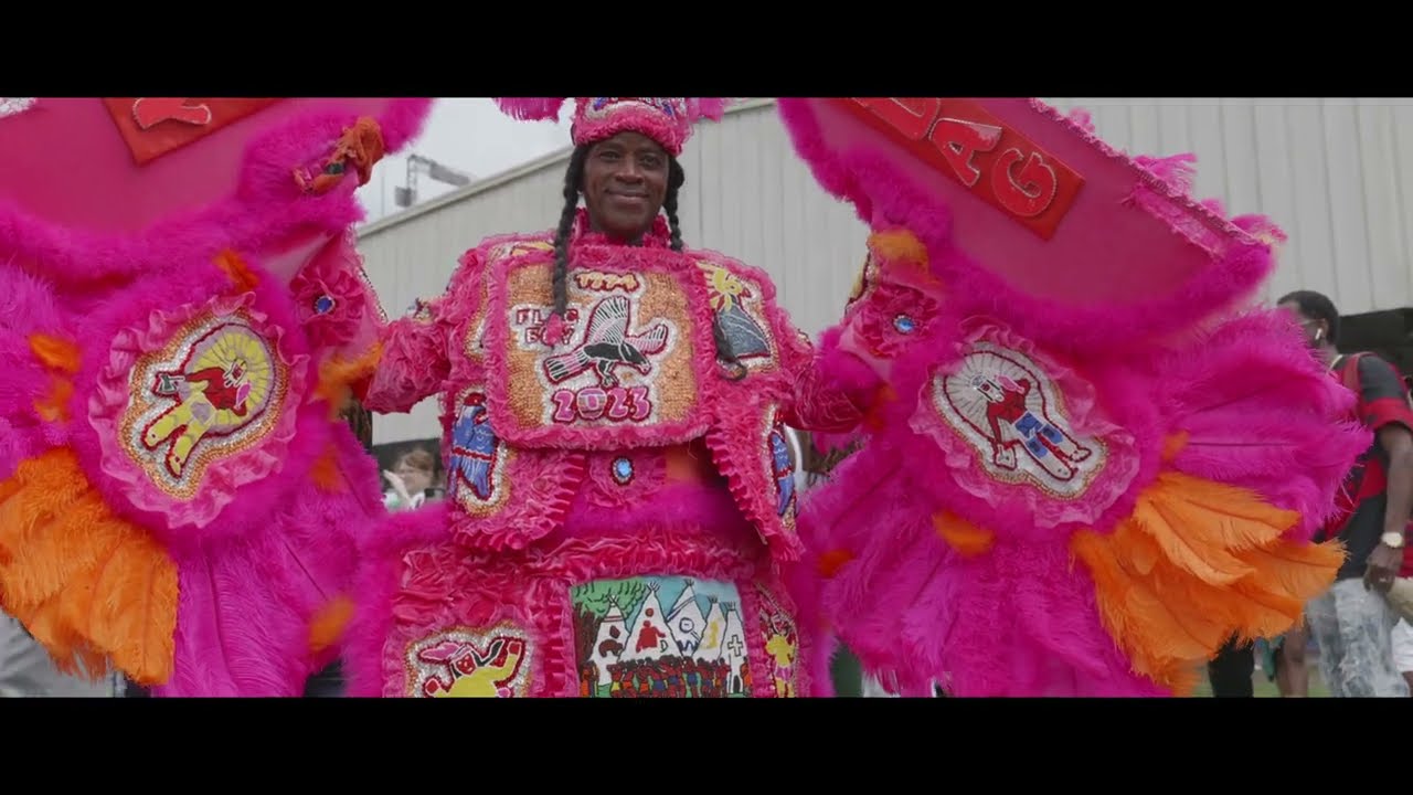 WEST BANK SUPER SUNDAY 2023 - Black Masking Mardi Gras Indians (Dir. Percy Francois III)