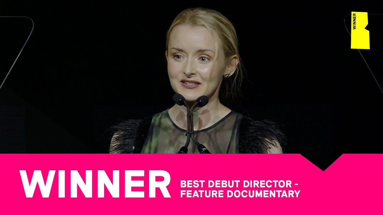 Philip Barantini presents Myrid Carten with Best Debut Director &ndash; Feature Documentary | #BIFA2025