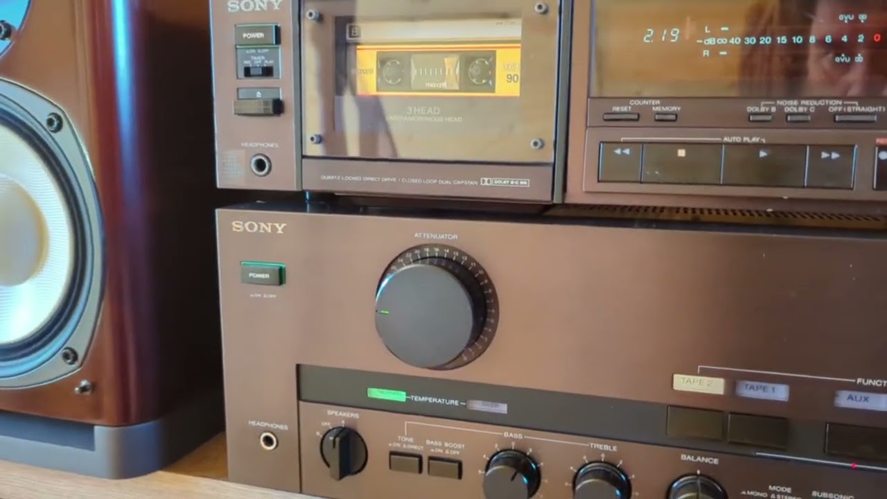 Тест усилителя (Test Aplifier) Sony TA-F777-ES