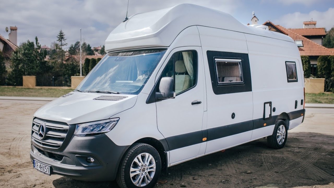 3 JUNGE POLEN bauen das GERÄUMIGSTE SPRINTER WOHNMOBIL 2023? Balcamp Sprinter. Alles massiv gebaut!