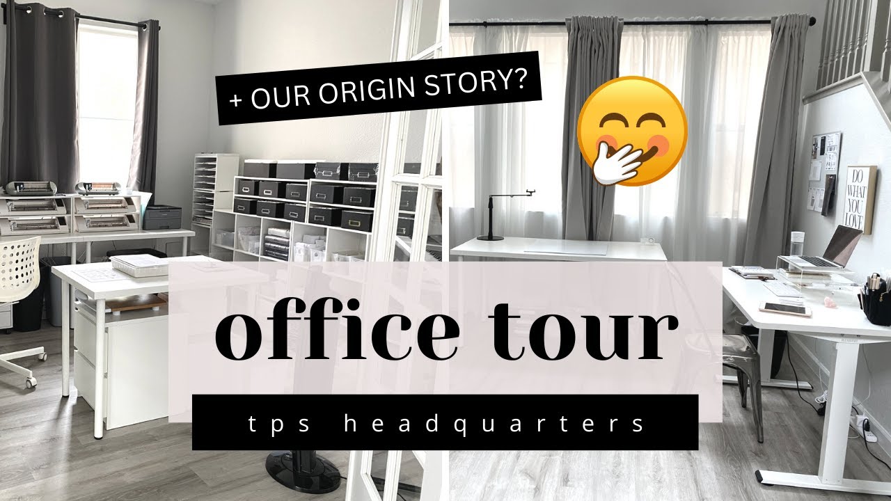 Planner Shop Office Tour // plus an impromptu origin story of how it all started :)