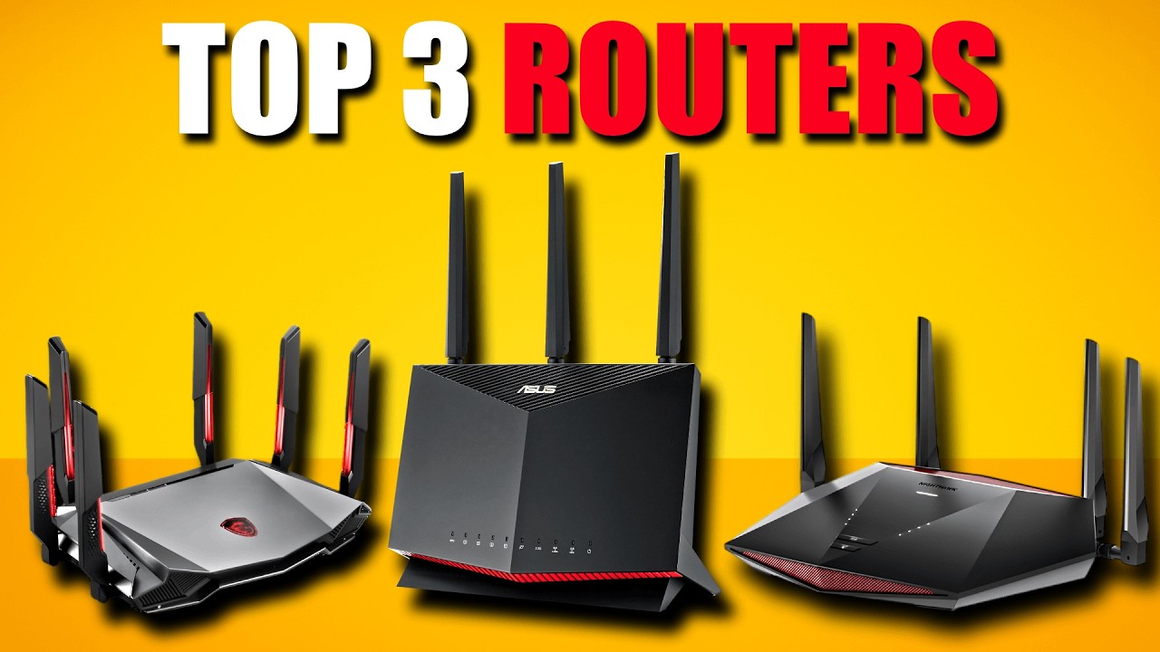 Los 3 MEJORES ROUTERS para GAMING Calidad Precio de 2025