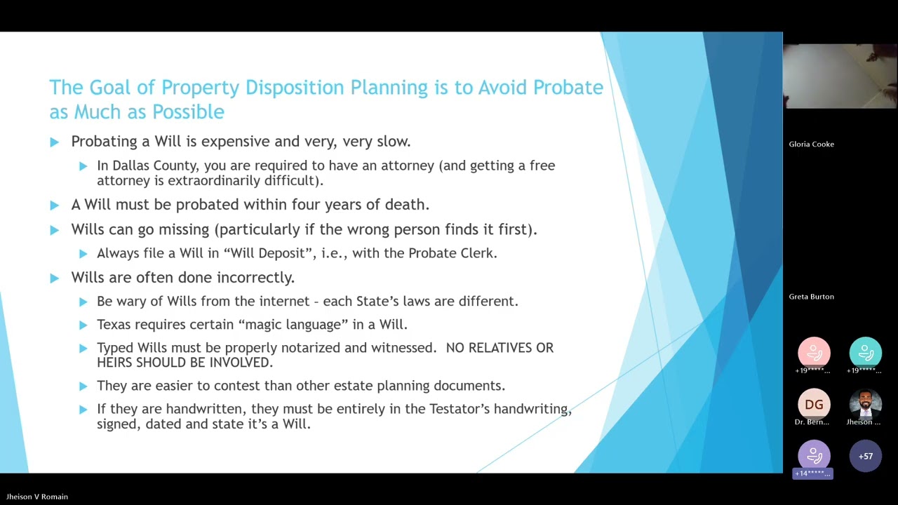 Estate Planning Seminar Meeting Recording - February 6, 2026