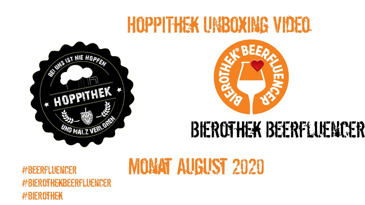 Unboxing Video Bierothek Beerfluencer Monats Box August 2020