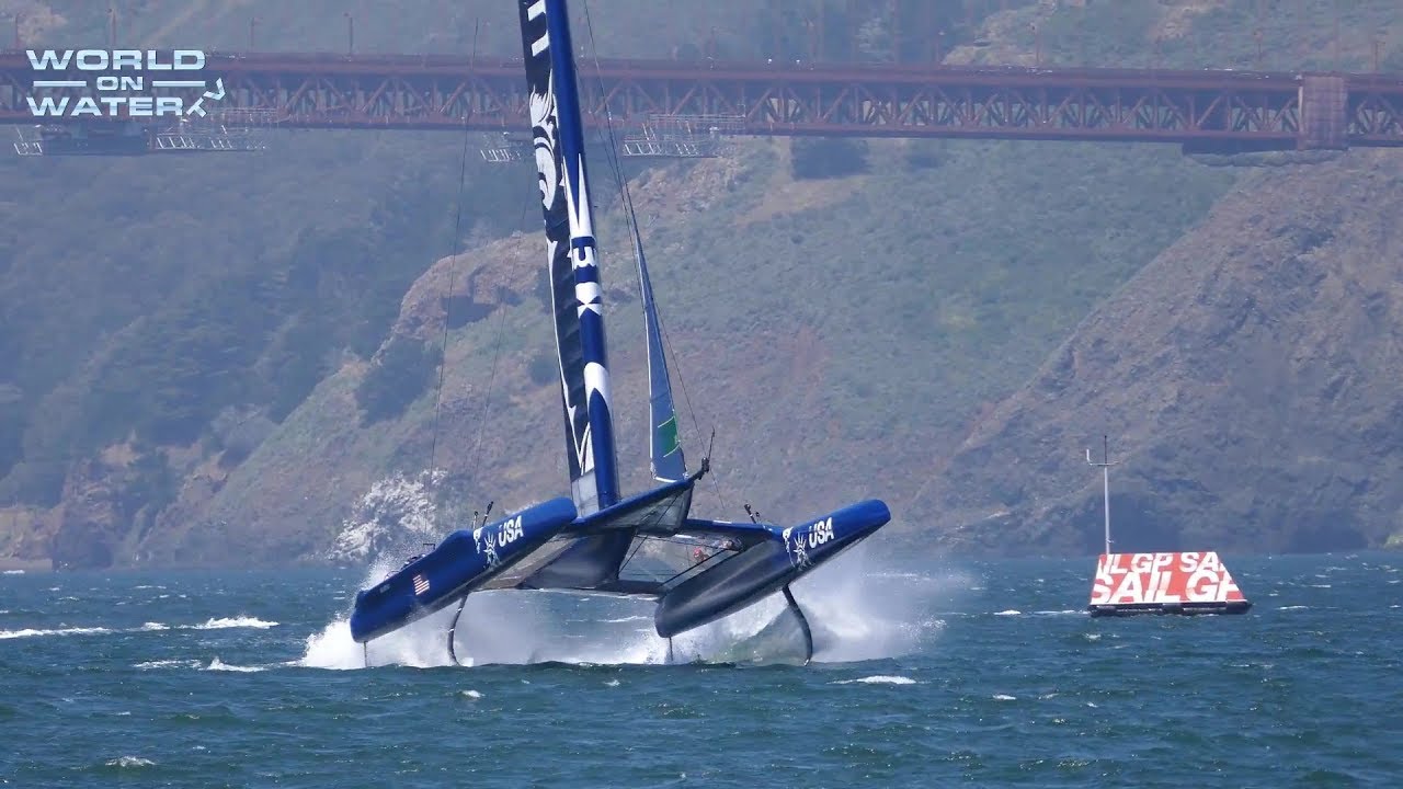 SailGP Practice Day San Francisco May 02 19 and Team USA is Nosediving in their tacks