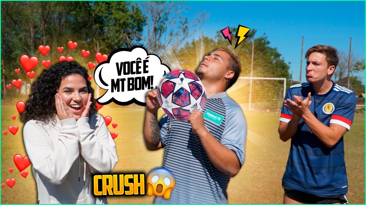 MEU IRMÃO CONSEGUIU IMPRESSIONAR SUA CRUSH NO FUTEBOL!?