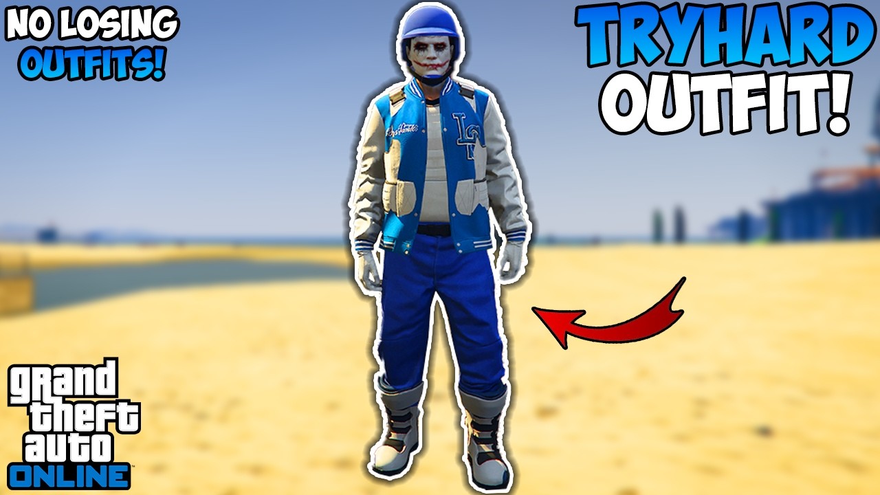 GTA 5 ONLINE Easy Blue Joggers Modded Outfit With Glitched Armor! (No Transfer)