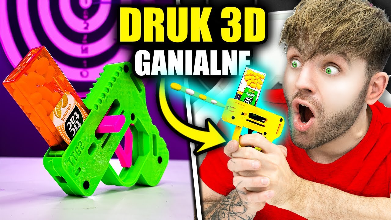 Zrobiłem GENIALNE GADŻETY na Drukarce 3D!
