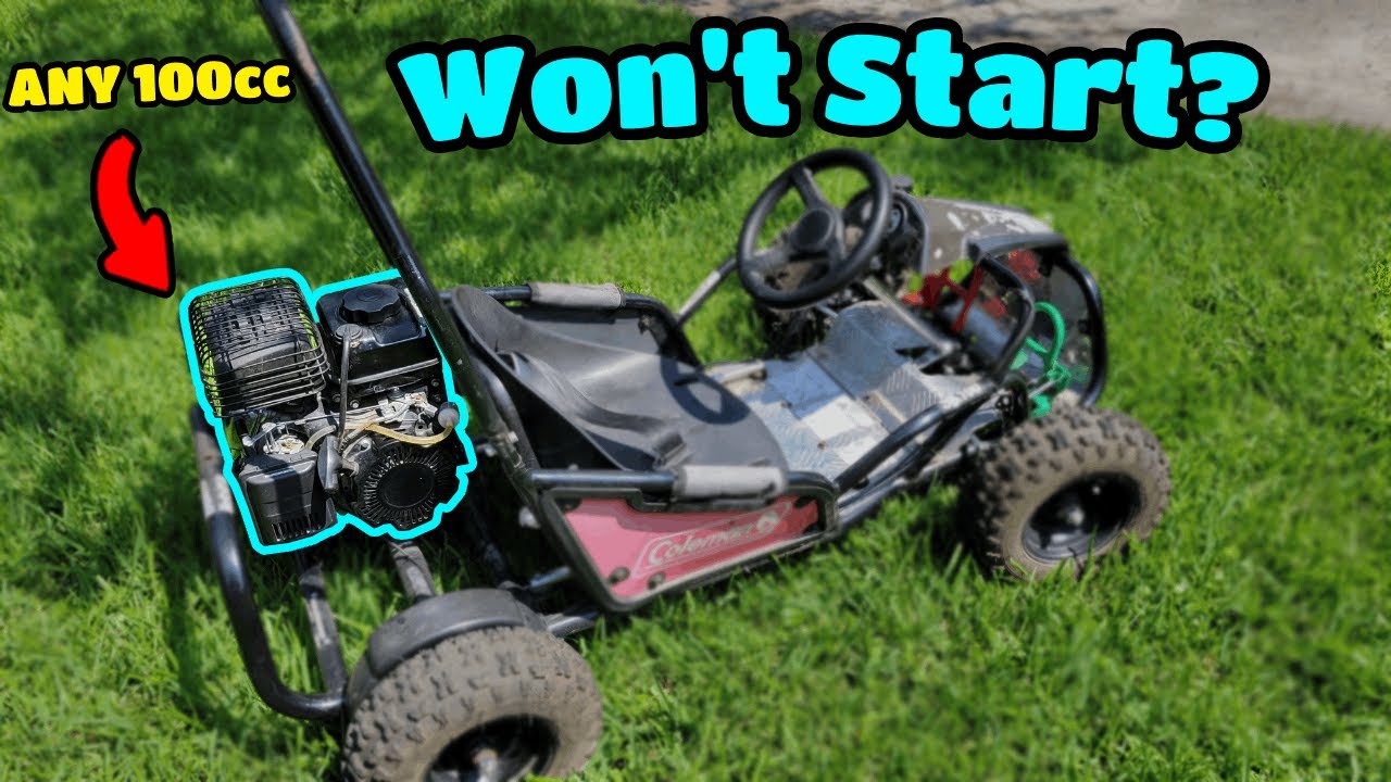 Coleman 3hp Go Kart Won't Start? Step-by-Step Diagnosis AND Fix!