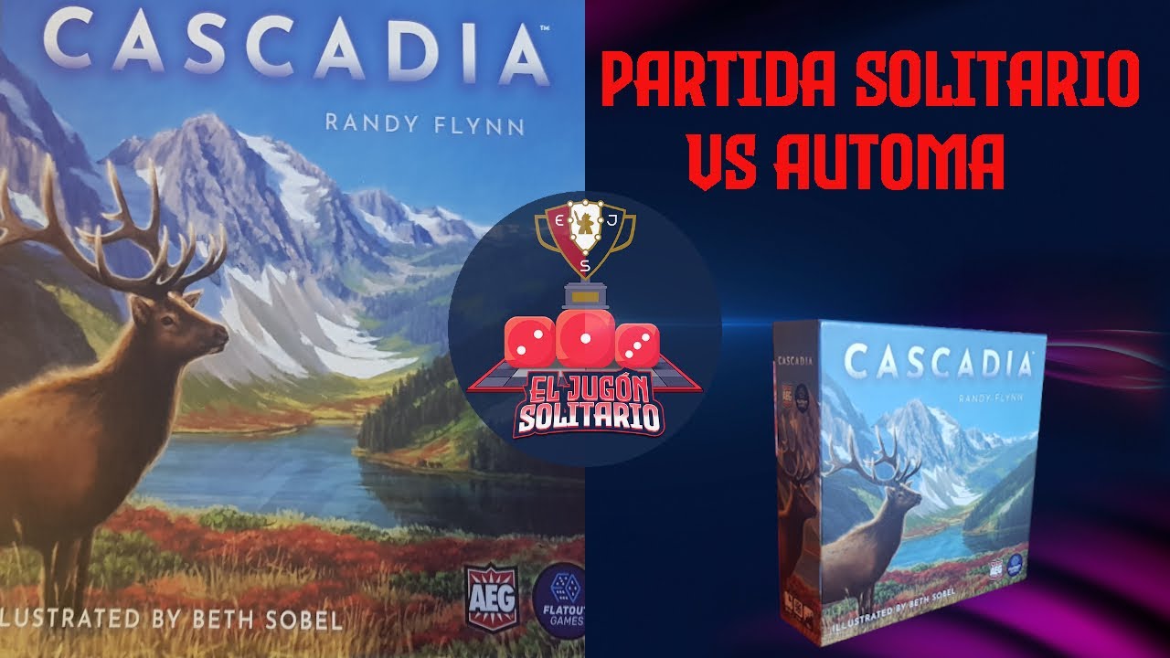 CASCADIA (PARTIDA SOLITARIO VS AUTOMA)