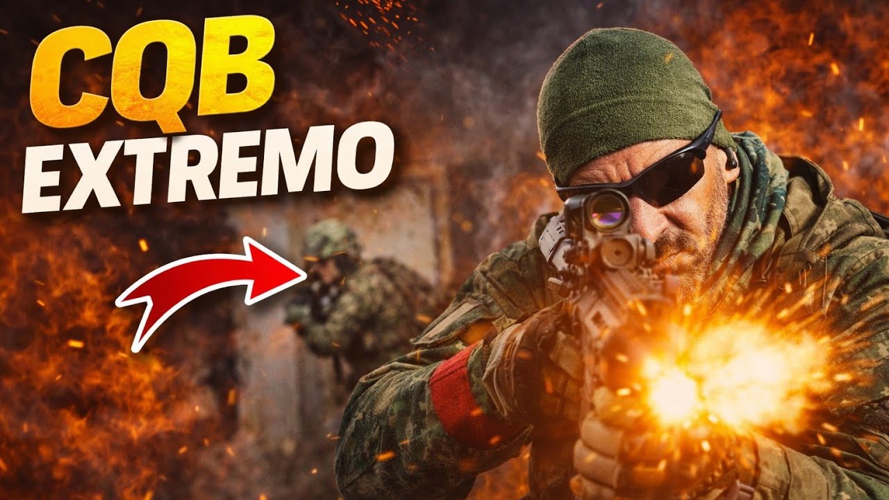 👉 Distrito Zero Airsoft 🔫 Partida Brutal (Gameplay Real)&ldquo;#distritozero#airsoft #airsoftcqb