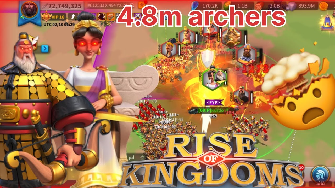 Rise of kingdoms  | impossibleeee 2 whales vs dido choy yeong 4.8 arches inside city !!!!!!!