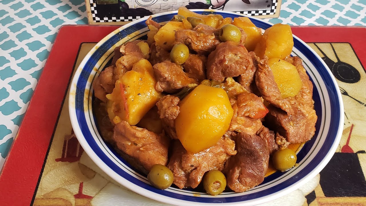 Fricase de cerdo con papas a la manera de esta cubana que estoy segura les encantar&aacute;, me siguen?