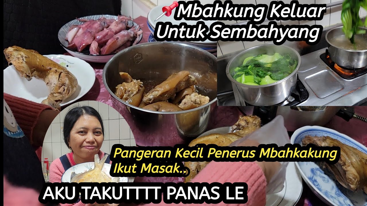 Sepesial Masak Kalini di Recokki Buyut Nyainenek‼️ Sibuk Persiapan Imlek Dari Pagi2