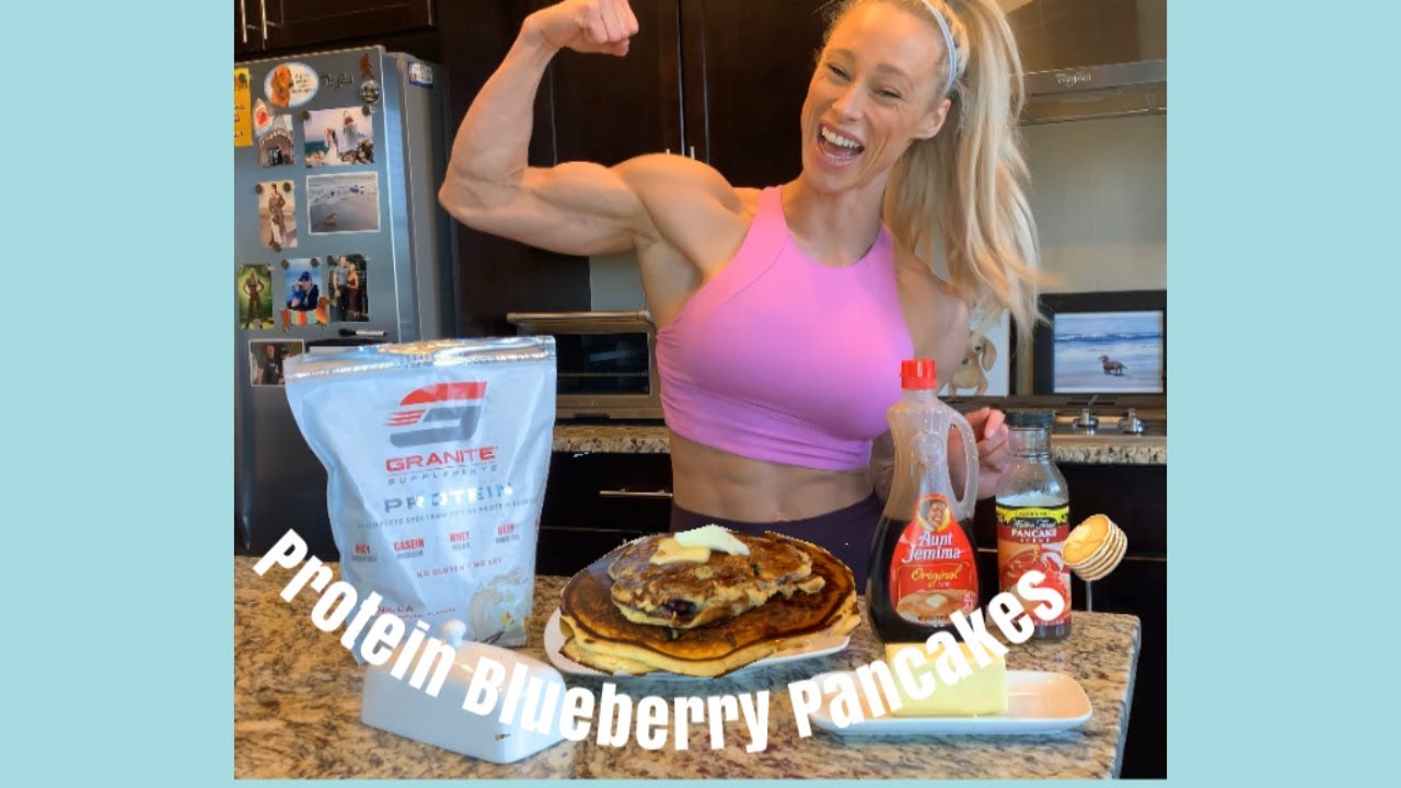Bodybuilder | Protein Blueberry Pancakes