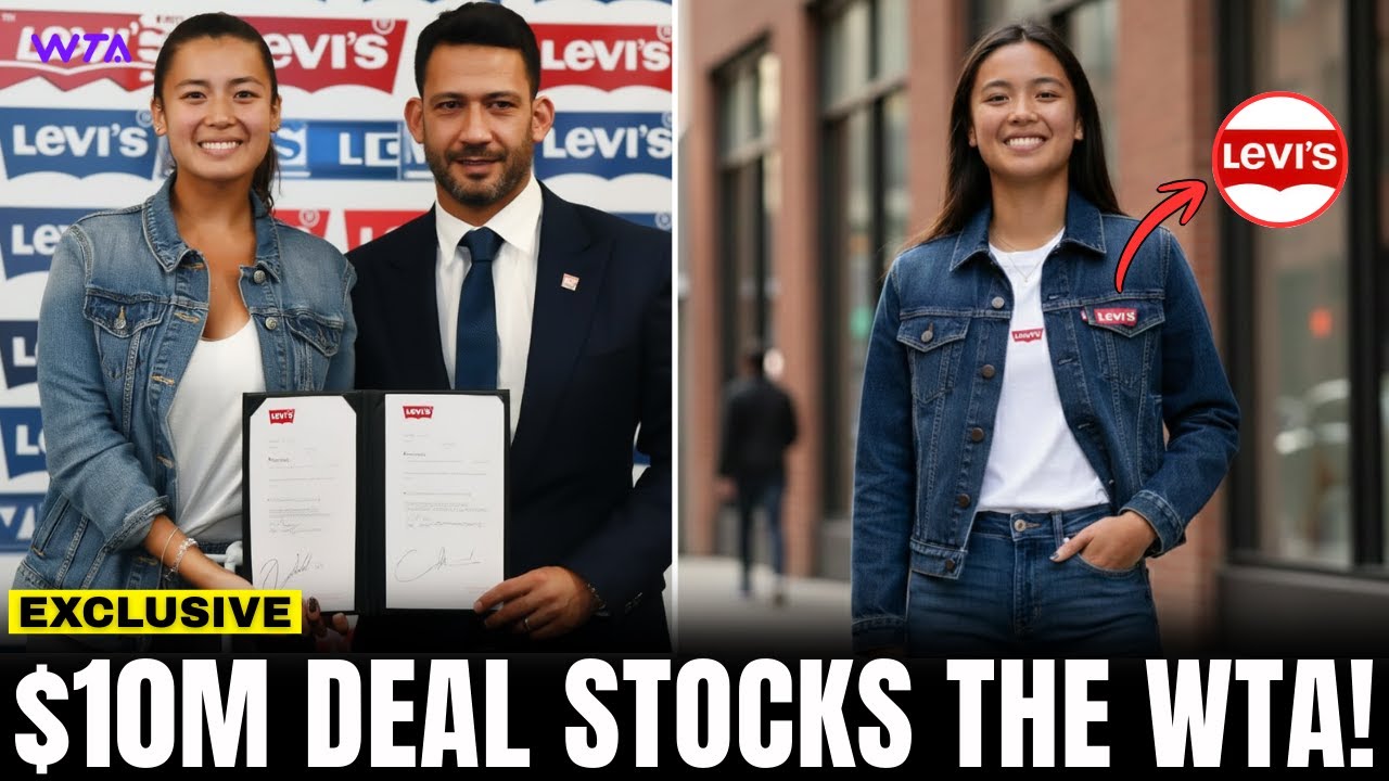Alex Eala SHOCK WHOLE WTA WORLD After Signing Million Dollars Deal with LUXURY CLOTHING BRAND LEVIS!