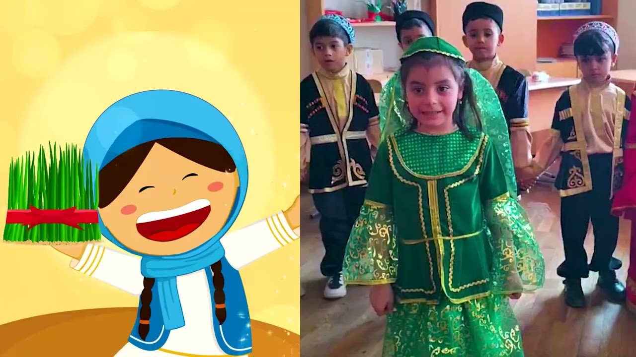 182 saylı tam orta məktəb. Novruz Bayramı.