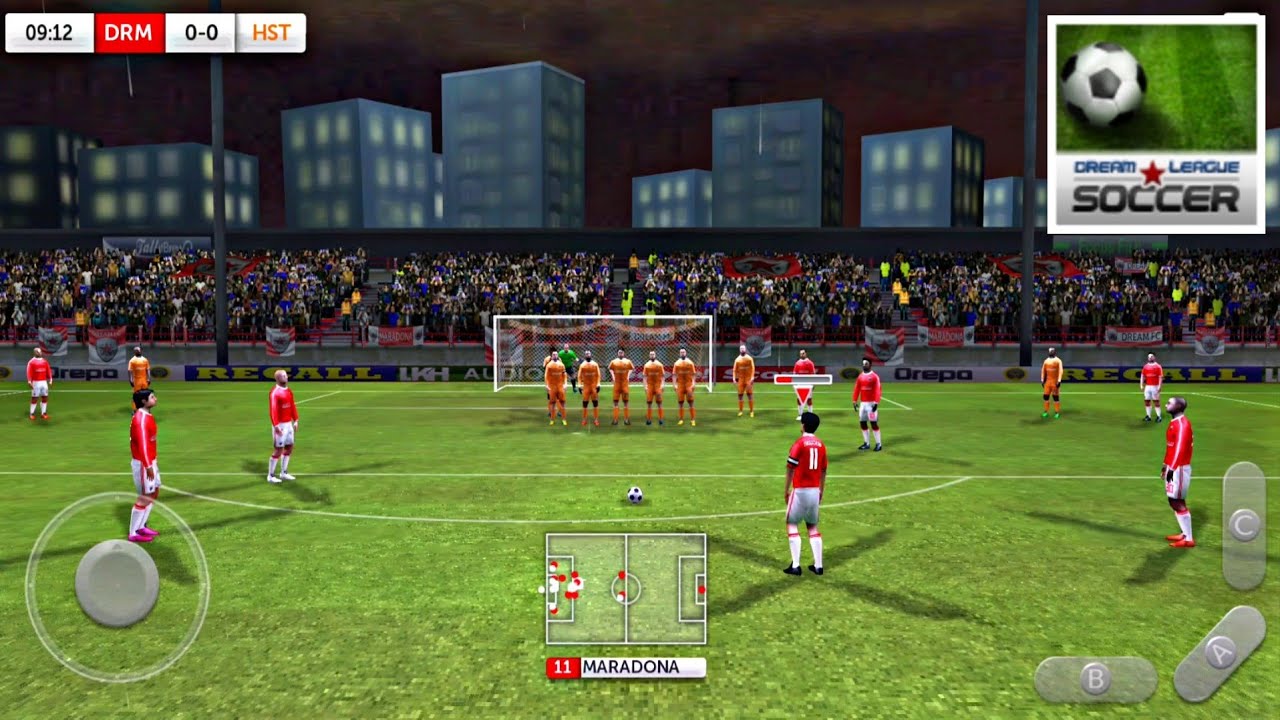 Dream League Soccer 2014, 11 Years Later... Official Version Gameplay
