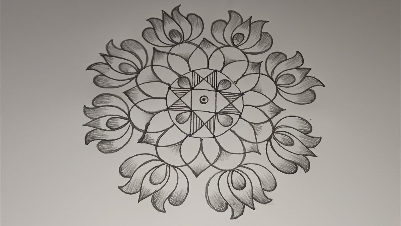 Beautiful rangoli designs 🌺 simple unique rangoli designs 🌺 latest rangoli designs 🌺 easy kolam 🌺