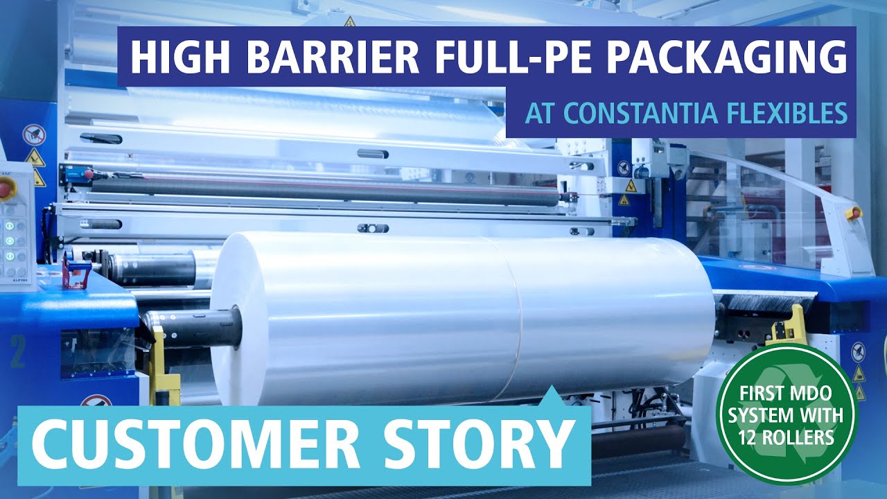 Constantia Flexibles: First MDO system with 12 rollers from Hosokawa Alpine