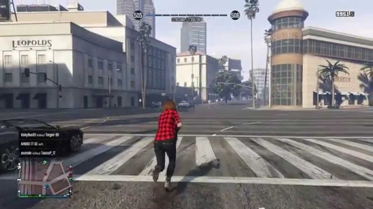 GTA Online Free Roam Kill Montage 9
