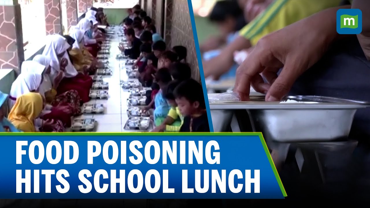 Over 360 people suffer from food poisoning after eating free school meal in Indonesia | N18G