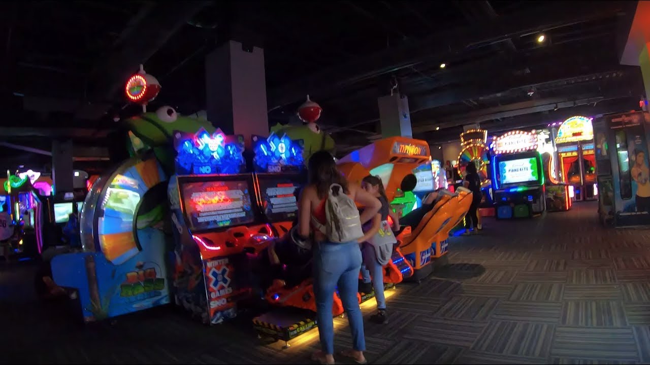 [⁴ᴷ⁶⁰] GameWorks Las Vegas Walk Tour and Overview